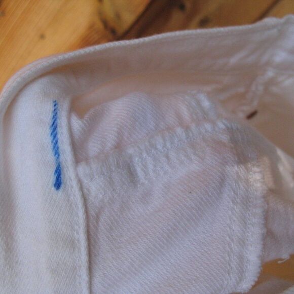 GRLFRND SAMPLE Marjan Distressed Bermuda Denim Jean Shorts - Picture 9 of 11